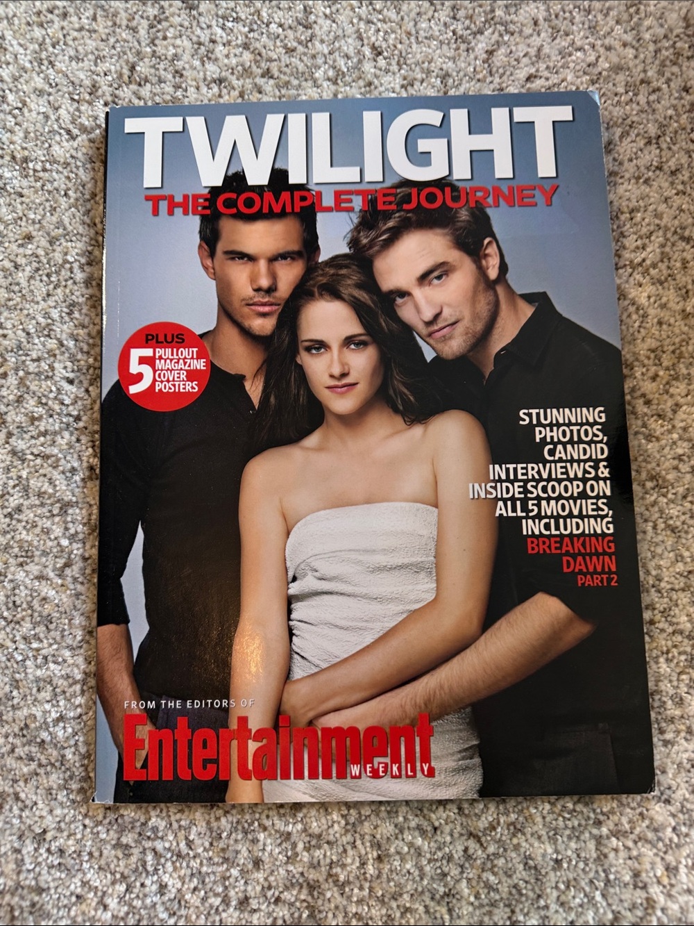 Twilight: The Complete Journey Entertainment Weekly Magazine with Posters